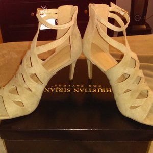 New Christian Siriano Nude Sexy Stilettos-…
